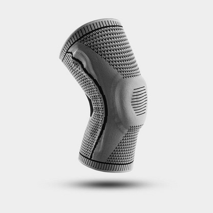 Ultra Knee Elite shown alone in a side view with a contoured knit design and reinforced knee area